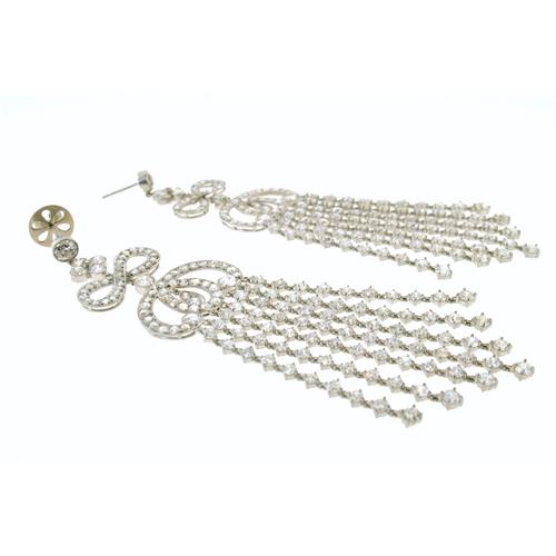 29.50 Ct Diamond Deco Earrings