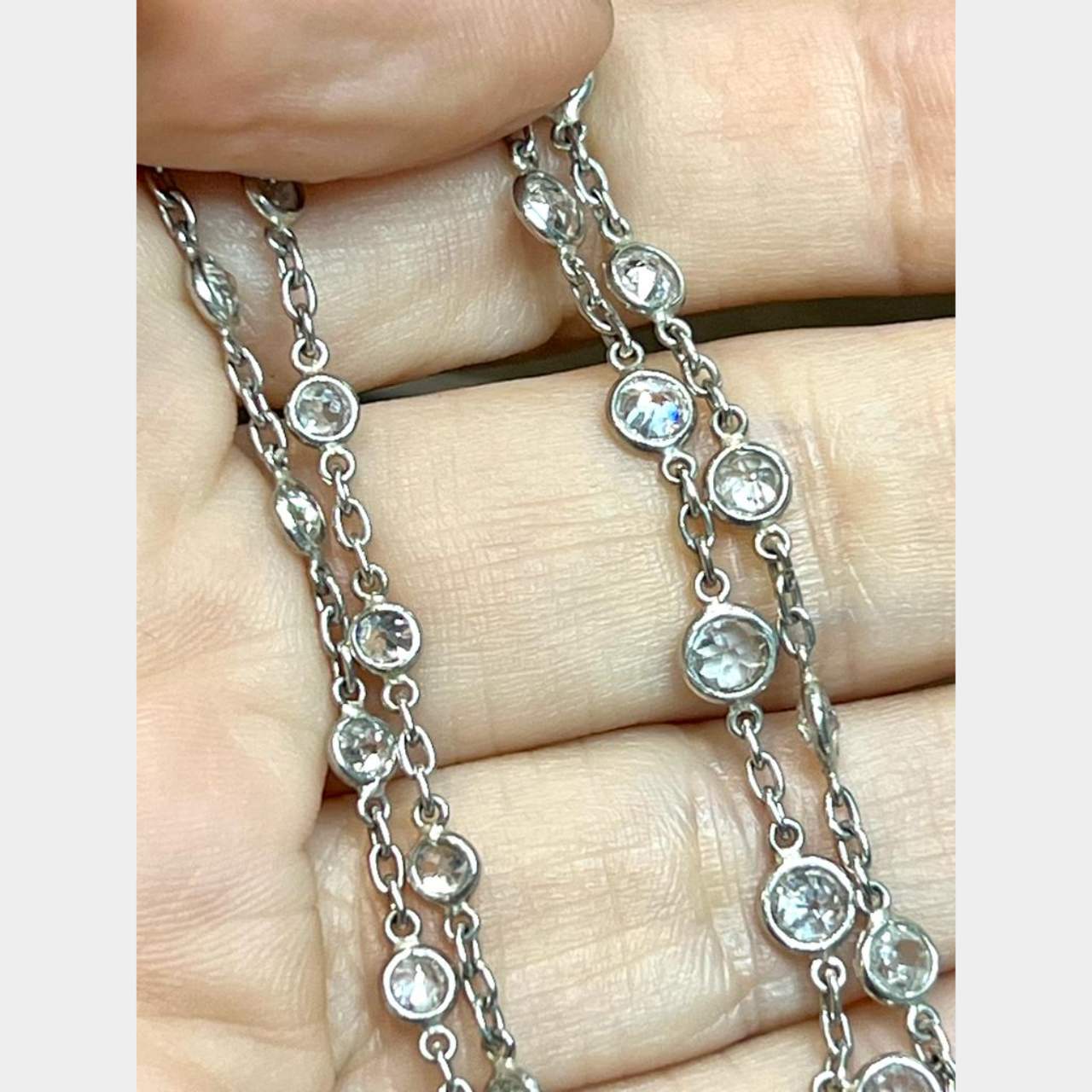 7.90 Ct Diamond Chain