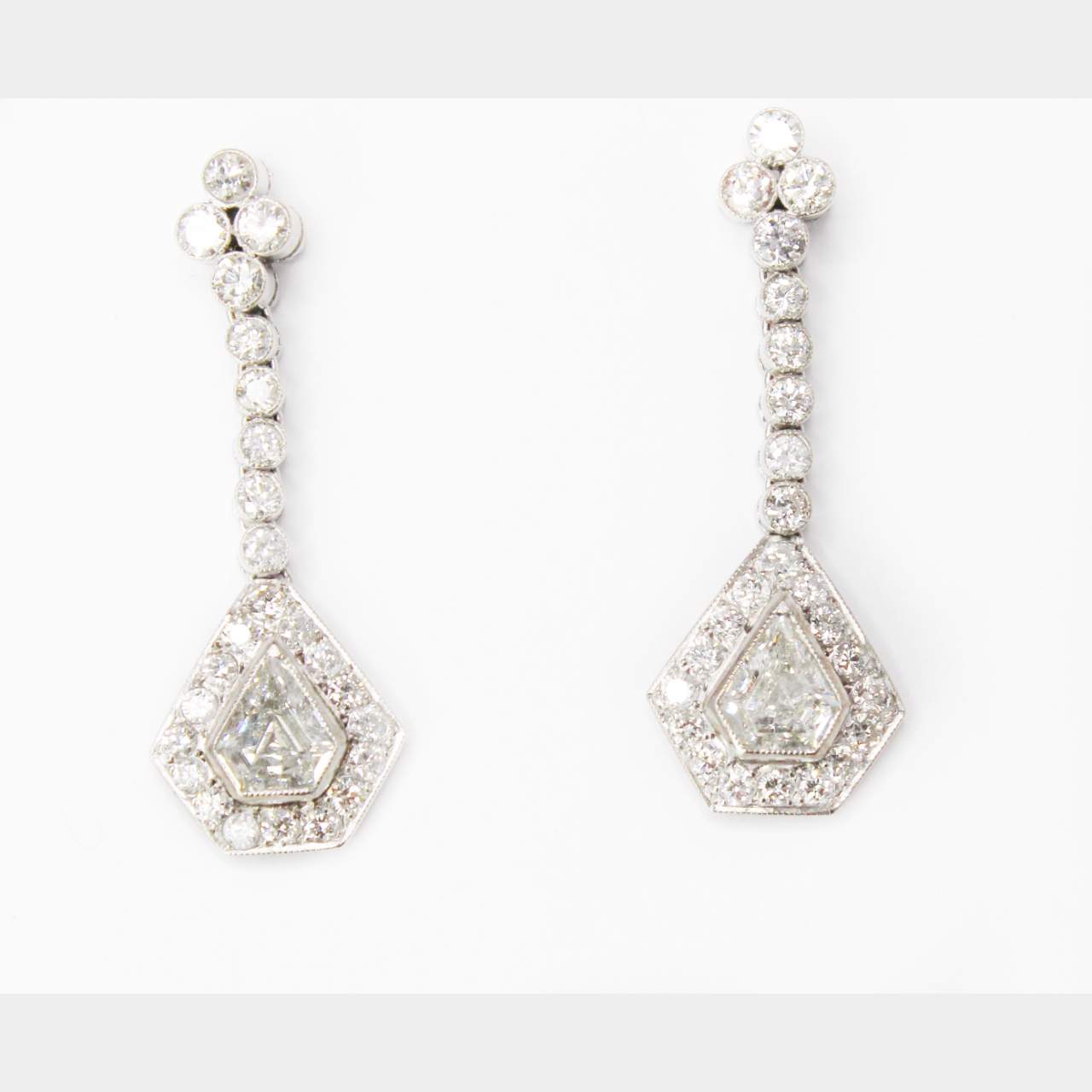 4.20 Ct Diamond Earrings