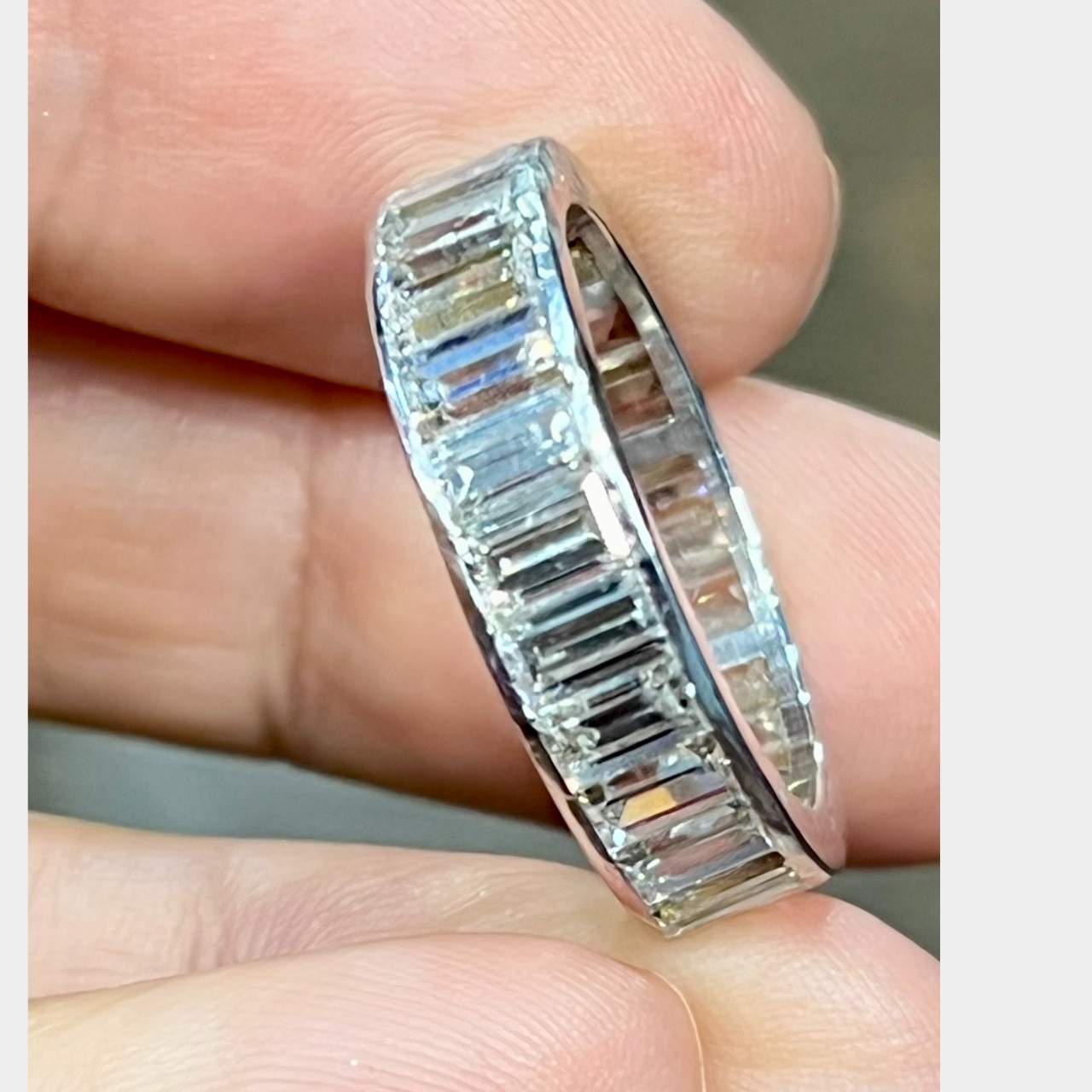 9.00 C Diamond Wedding Band