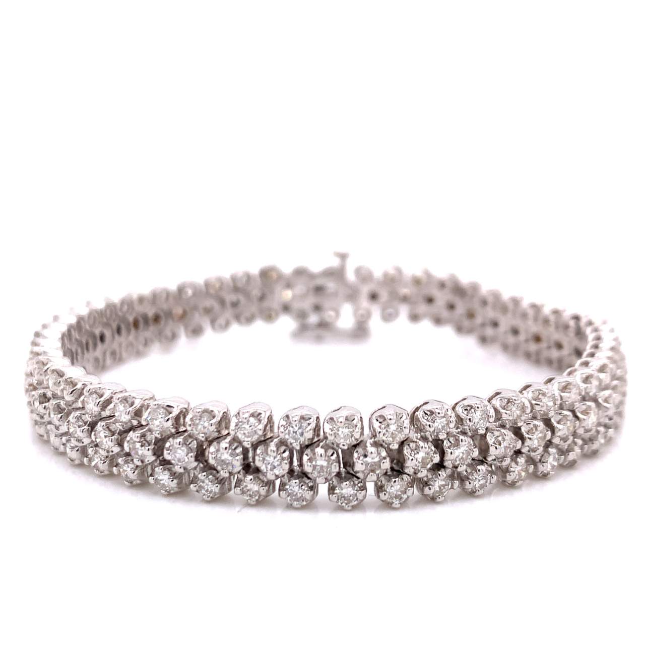 17.00 Ct. Necklace and Tennis Bracelet Set