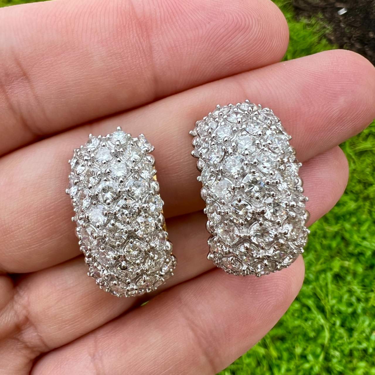 9.50 Ct. Diamond Earrings