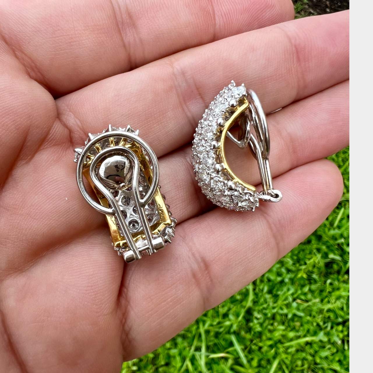 9.50 Ct. Diamond Earrings