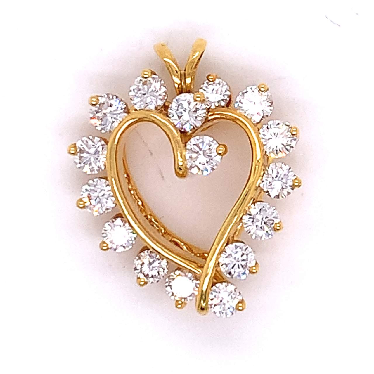Diamond Heart Pendant Diamond Heart Pendant