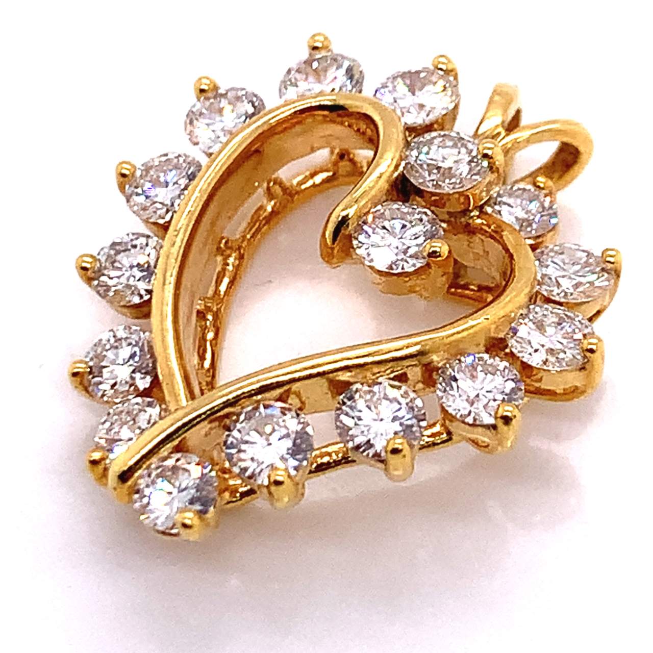 Diamond Heart Pendant