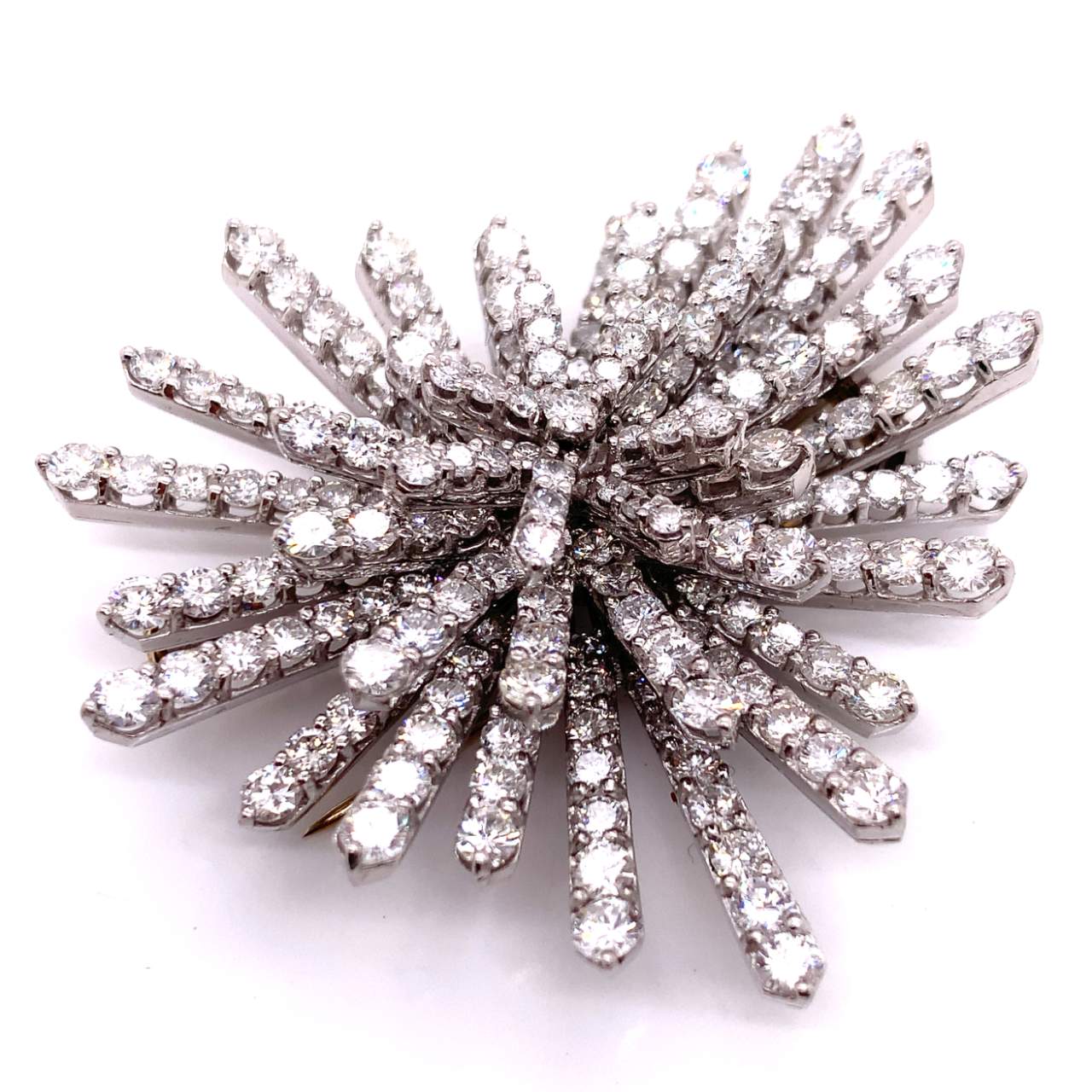 20.00 Ct. Diamond Brooch