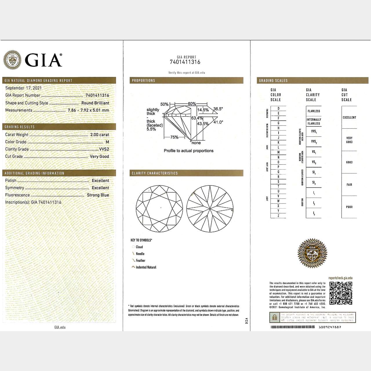GIA Certified 4.00 Ct. Diamond Stud Earrings