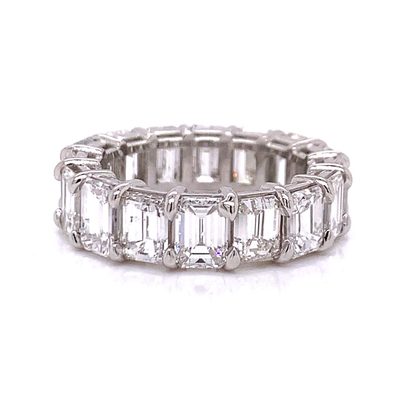 Platinum 9.50 Ct. Diamond Eternity Band