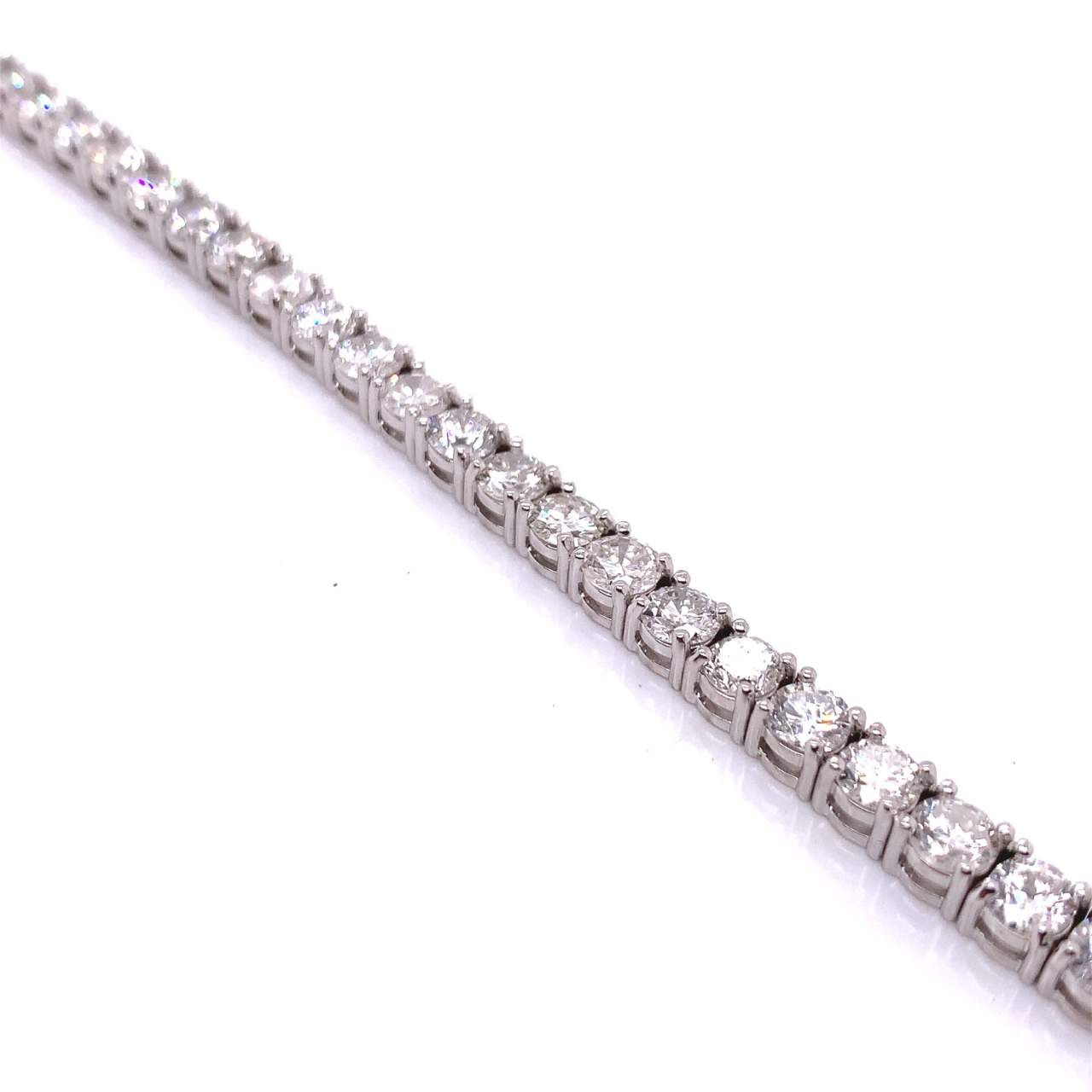 11.40 Ct Diamond Tennis Bracelet
