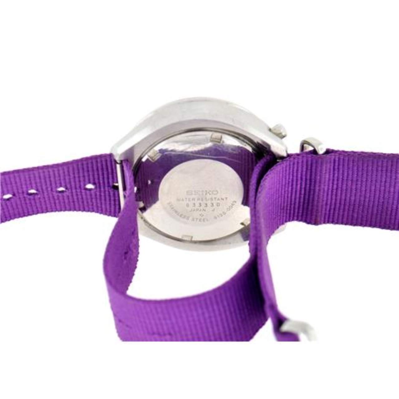 Seiko Stainless Steel Chronograph Watch