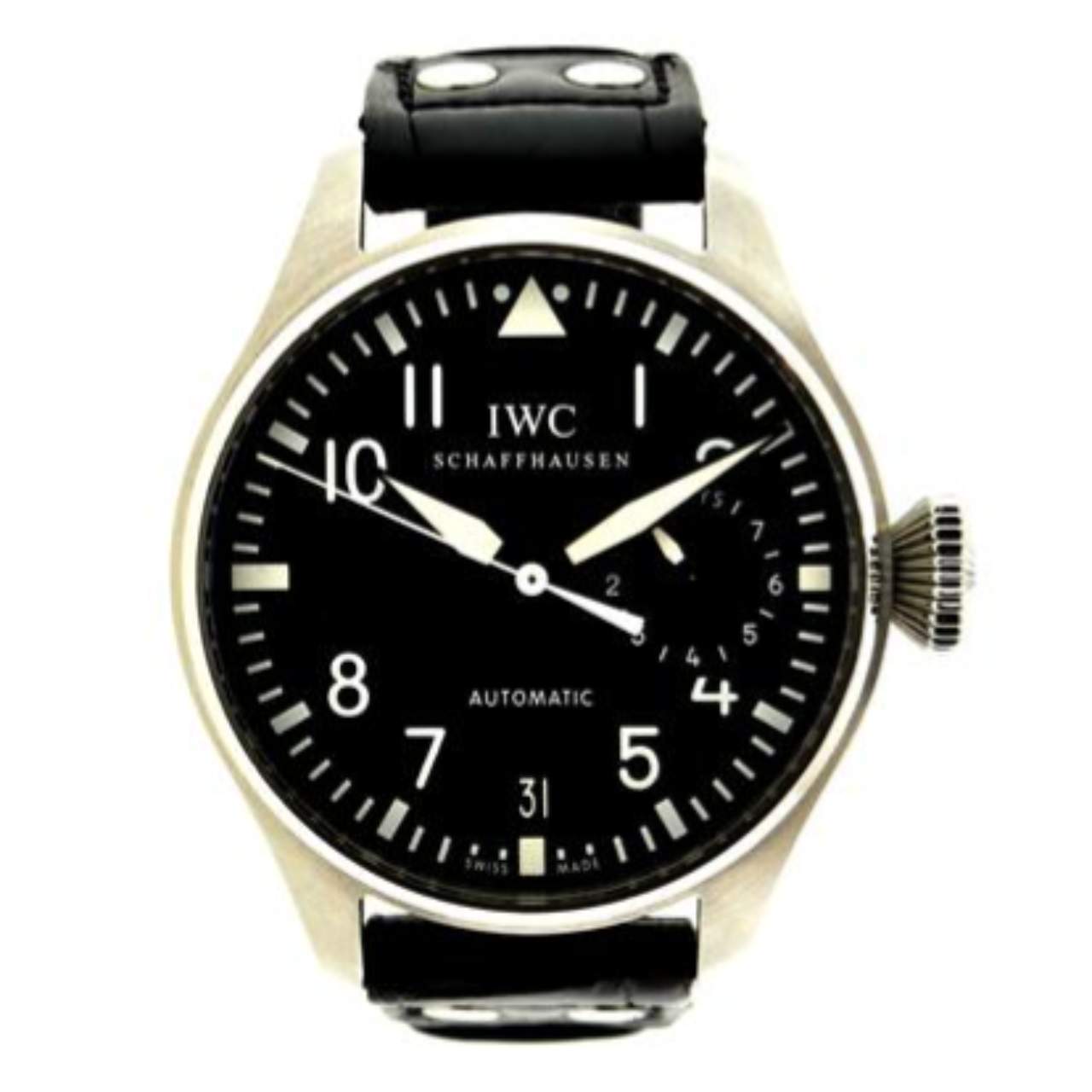 IWC Schaffhausen Stainless Steel Big Pilot Watch