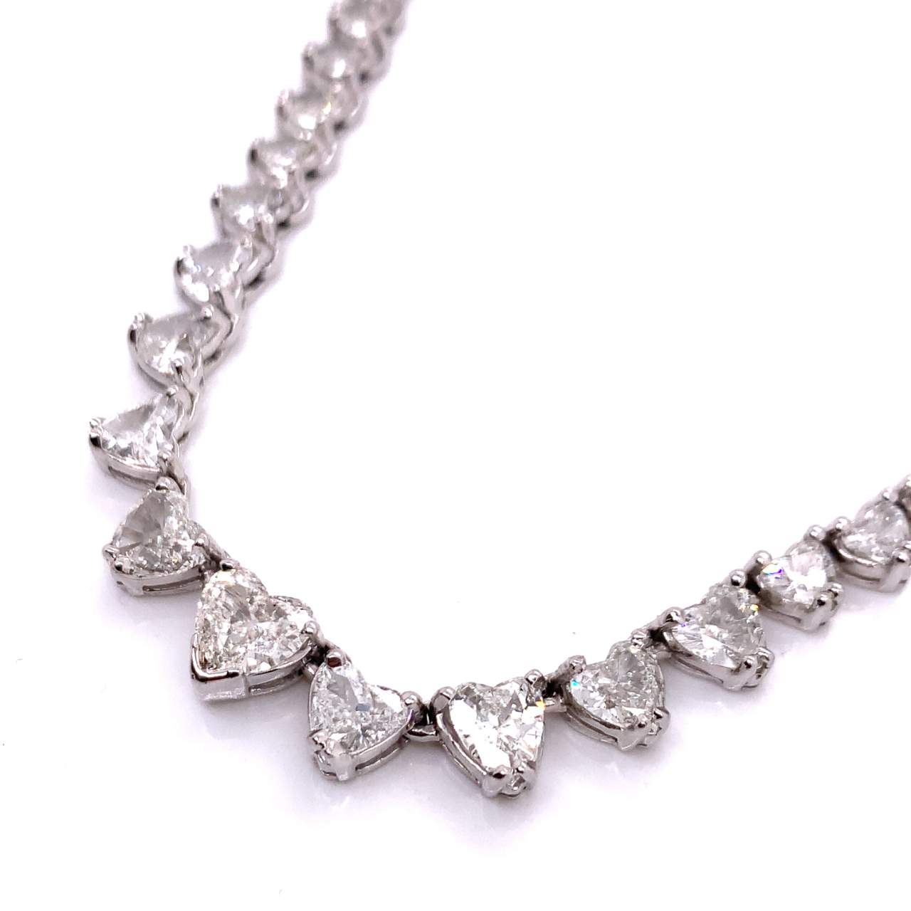 Platinum 29.50 Ct. Diamond Necklace