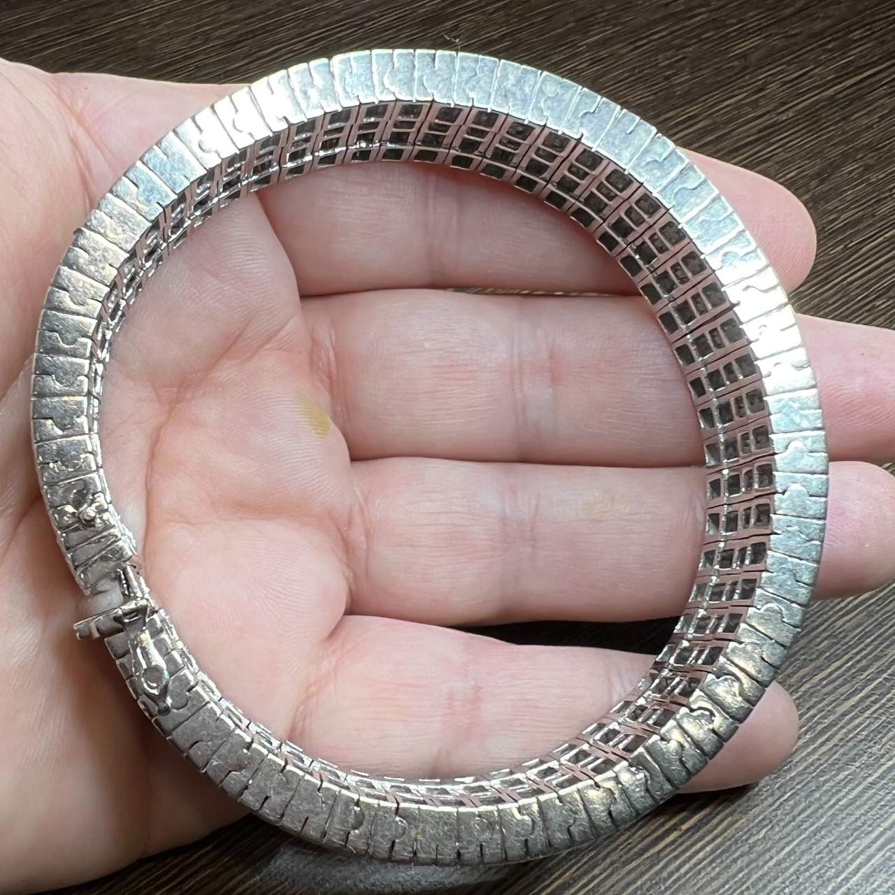 18K White Gold 65.00 Ct. Diamond Bracelet