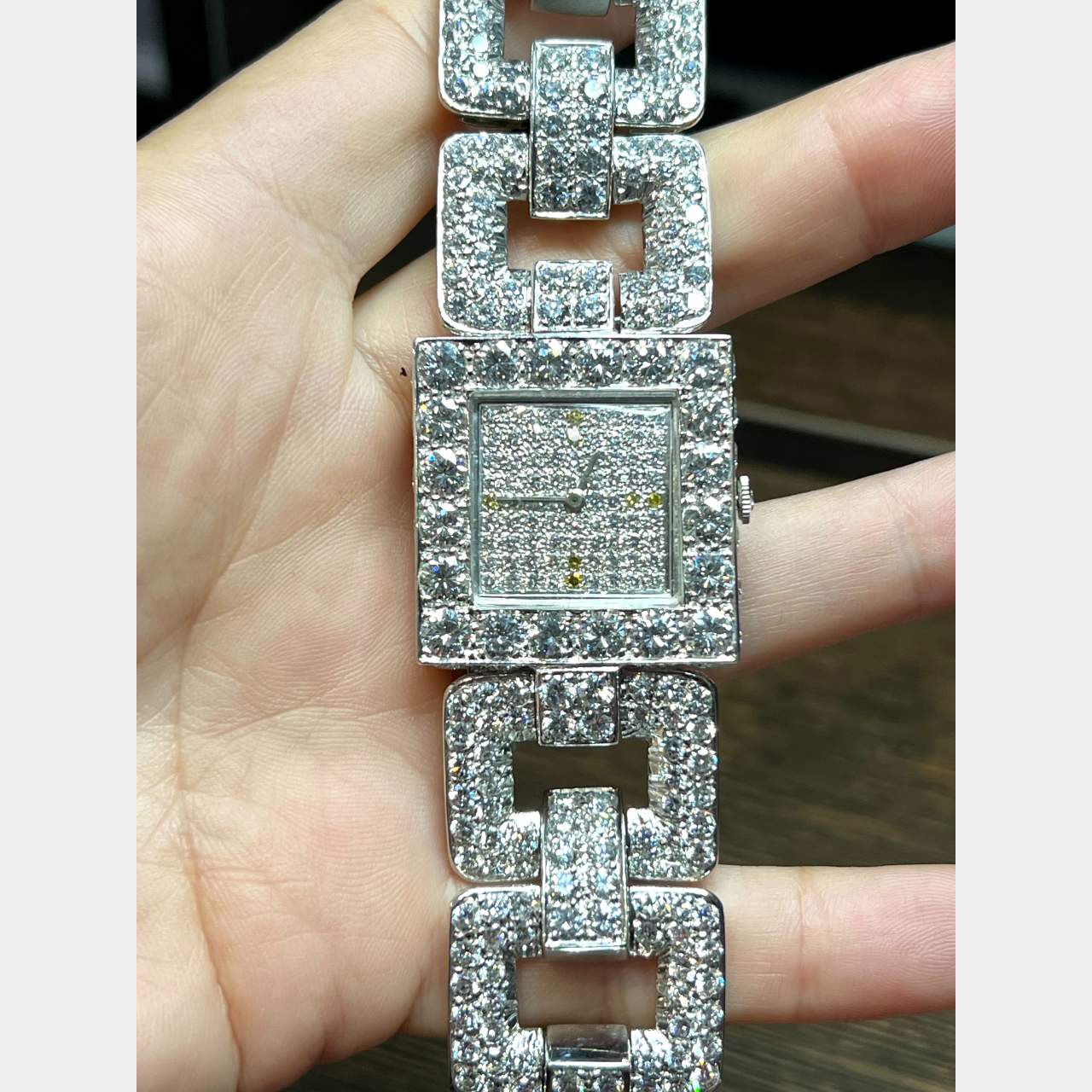 38.50 Ct Diamond Watch