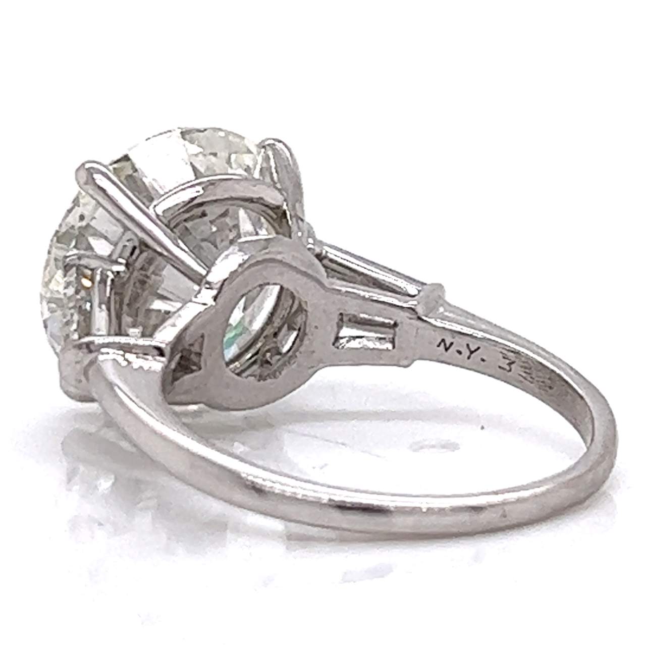 Van Cleef & Arpels 6.03 Ct. GIA Certified Diamond Ring