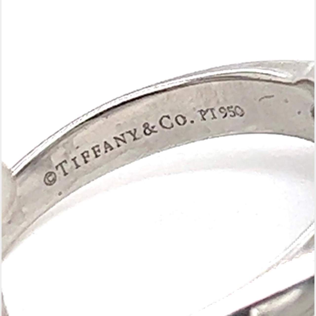 Tiffany & Co. Platinum GIA Certified 4.87 Ct. Diamond Engagement Ring