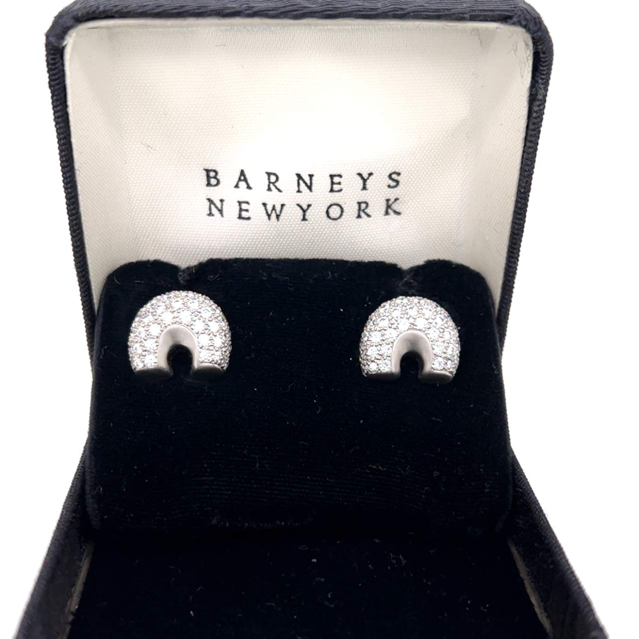 LINDA LEE JOHNSON Platinum & 18K Yellow Gold Earrings