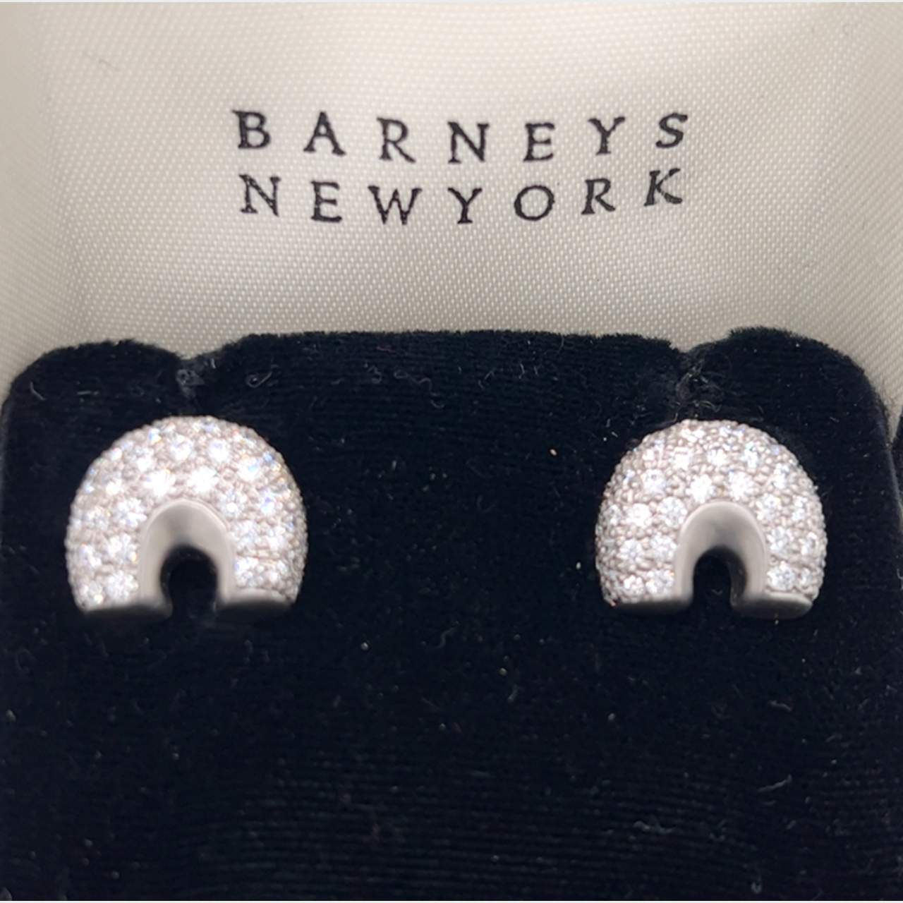 LINDA LEE JOHNSON Platinum & 18K Yellow Gold Earrings