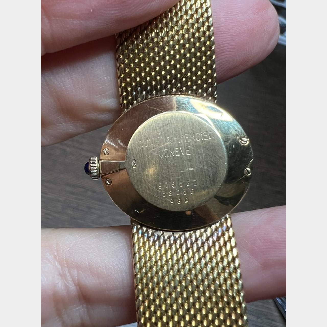 Baume et Mercier 18K Yellow Gold Ladies Watch