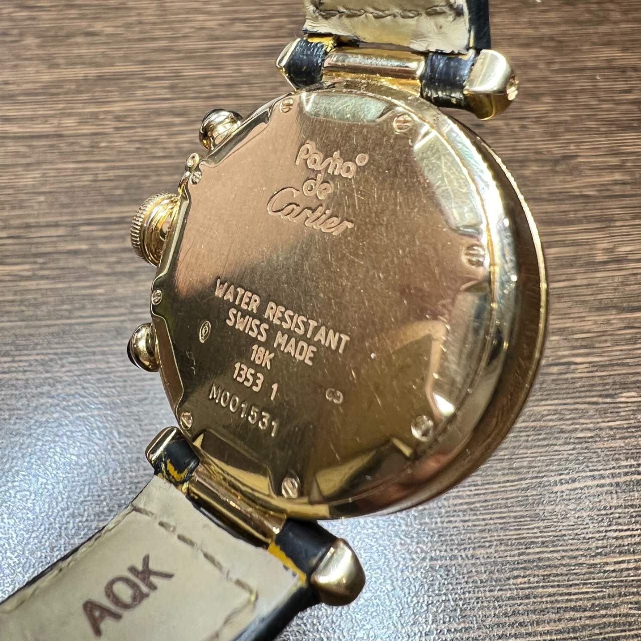 Cartier 18K Yellow Gold 35mm Pasha Chronograph