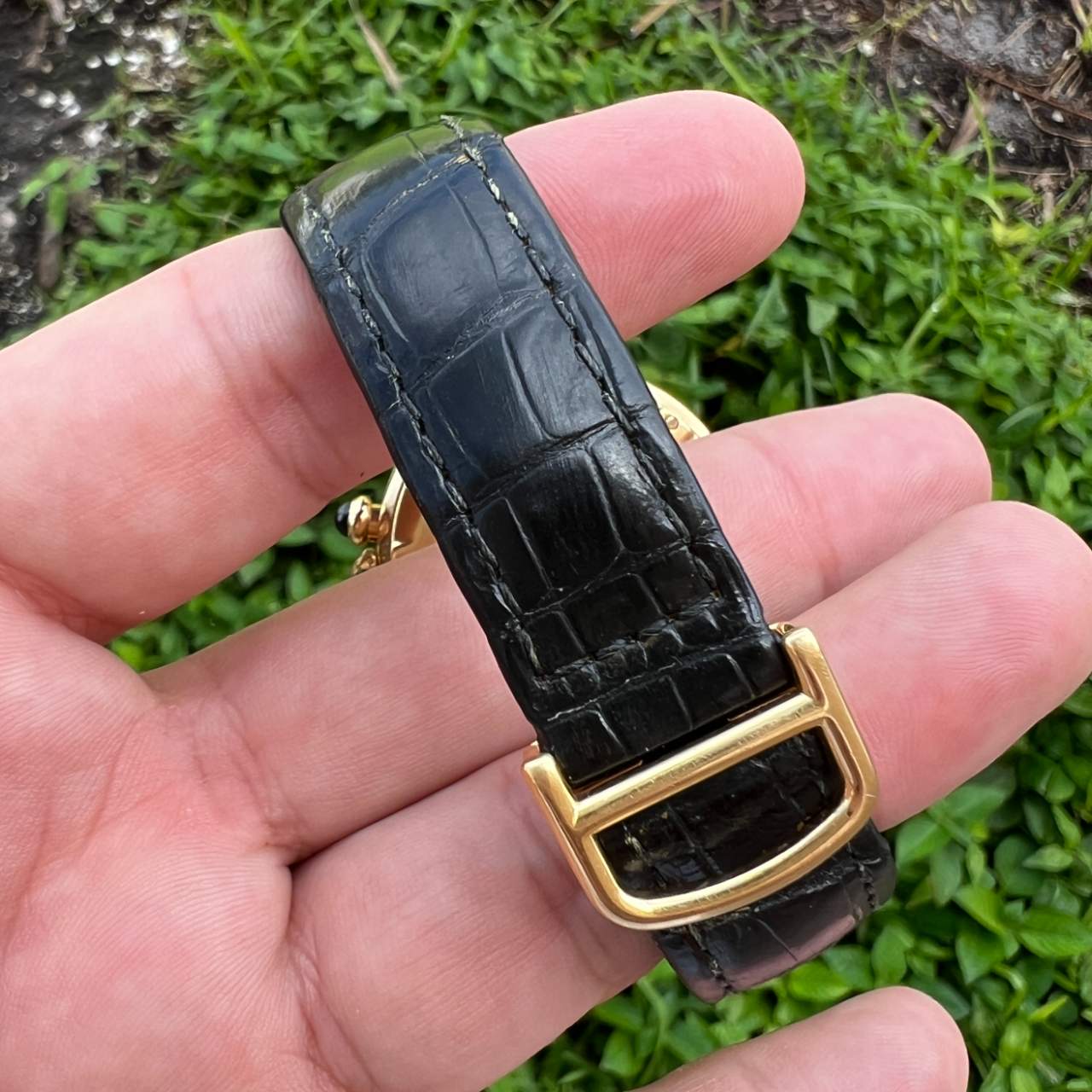 Cartier 18K Yellow Gold 35mm Pasha Chronograph