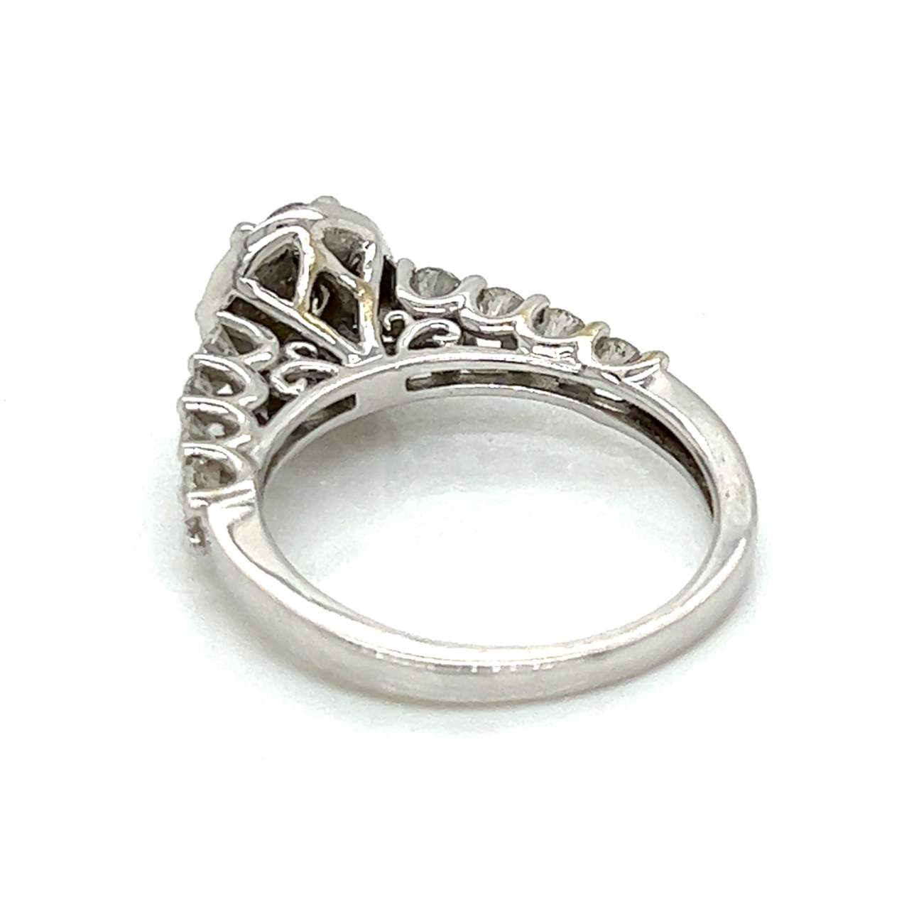 14K White Gold 1.00 Ct. Diamond Ring