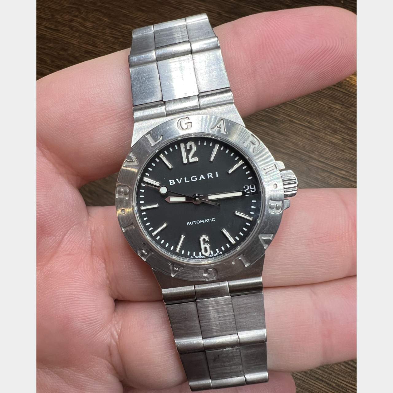Bvlgari Stainless Steel Solotempo Watch