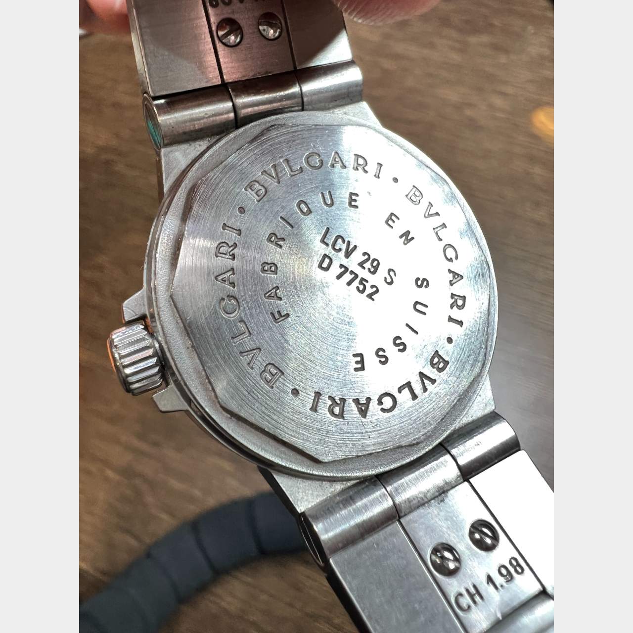 Bvlgari Stainless Steel Solotempo Watch