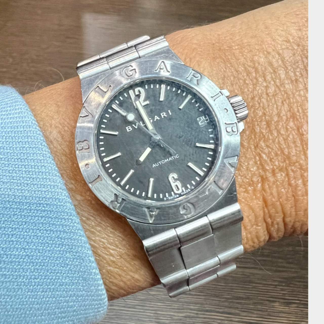 Bvlgari Stainless Steel Solotempo Watch