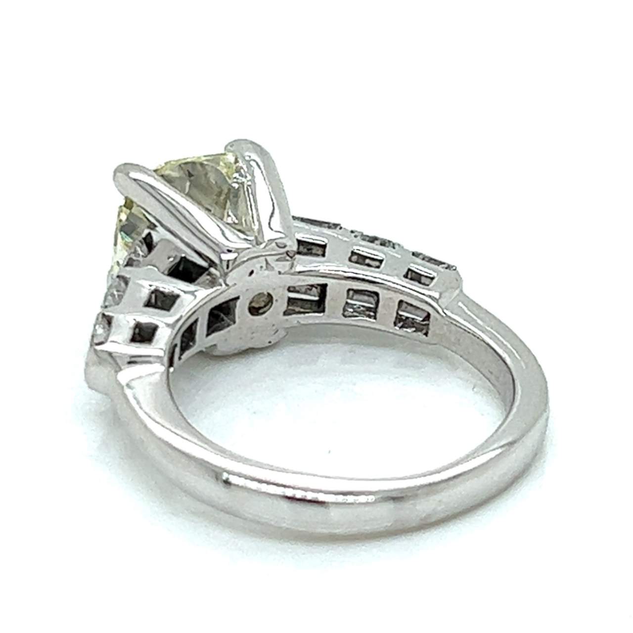 14K White Gold 2.68 Ct. Diamond Engagement Ring