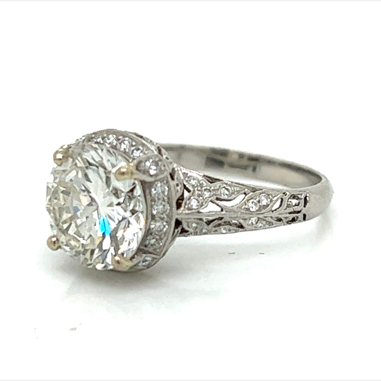 3.01 Ct GIA Certified Diamond Engagement Ring