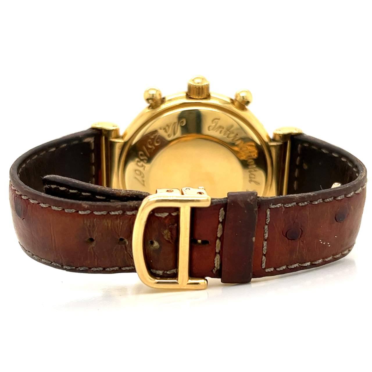 IWC 18K Yellow Gold Da Vinci Perpetual Calendar Watch