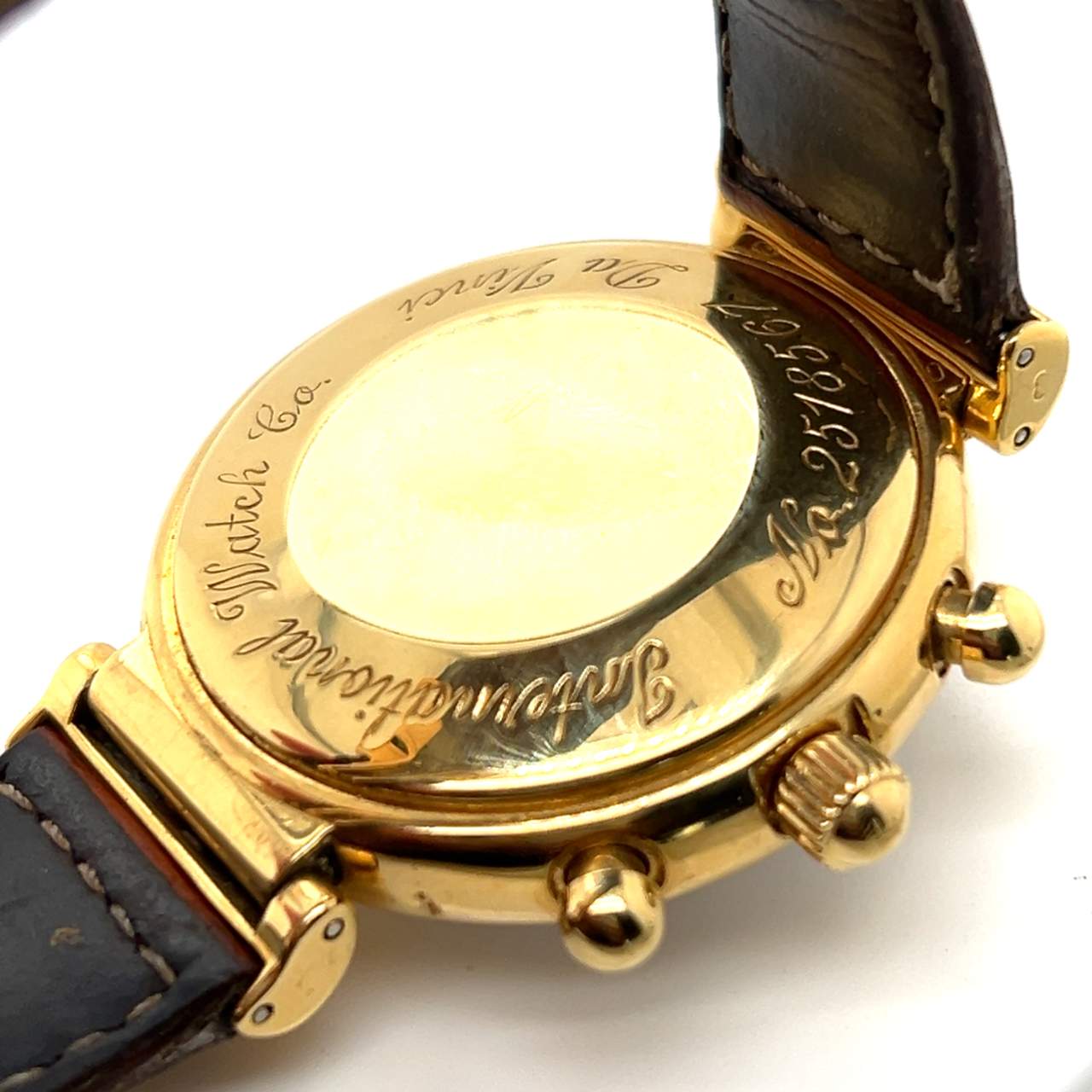 IWC 18K Yellow Gold Da Vinci Perpetual Calendar Watch