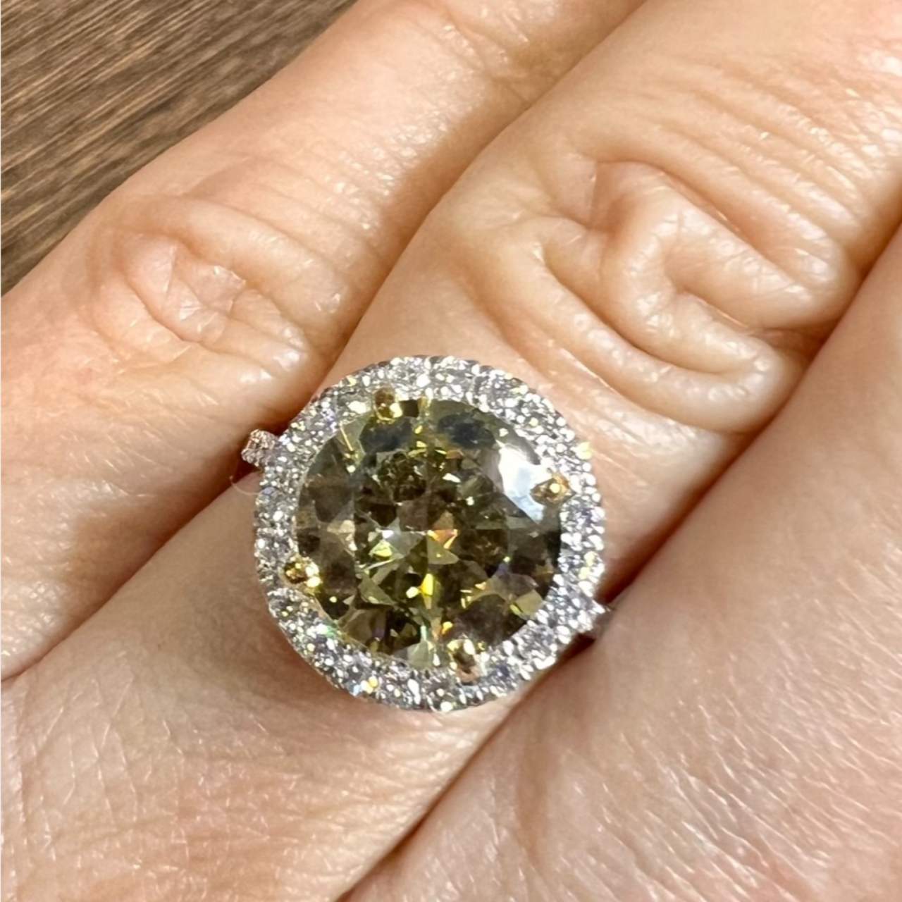 3.73 Ct GIA Certified Diamond Engagement Ring