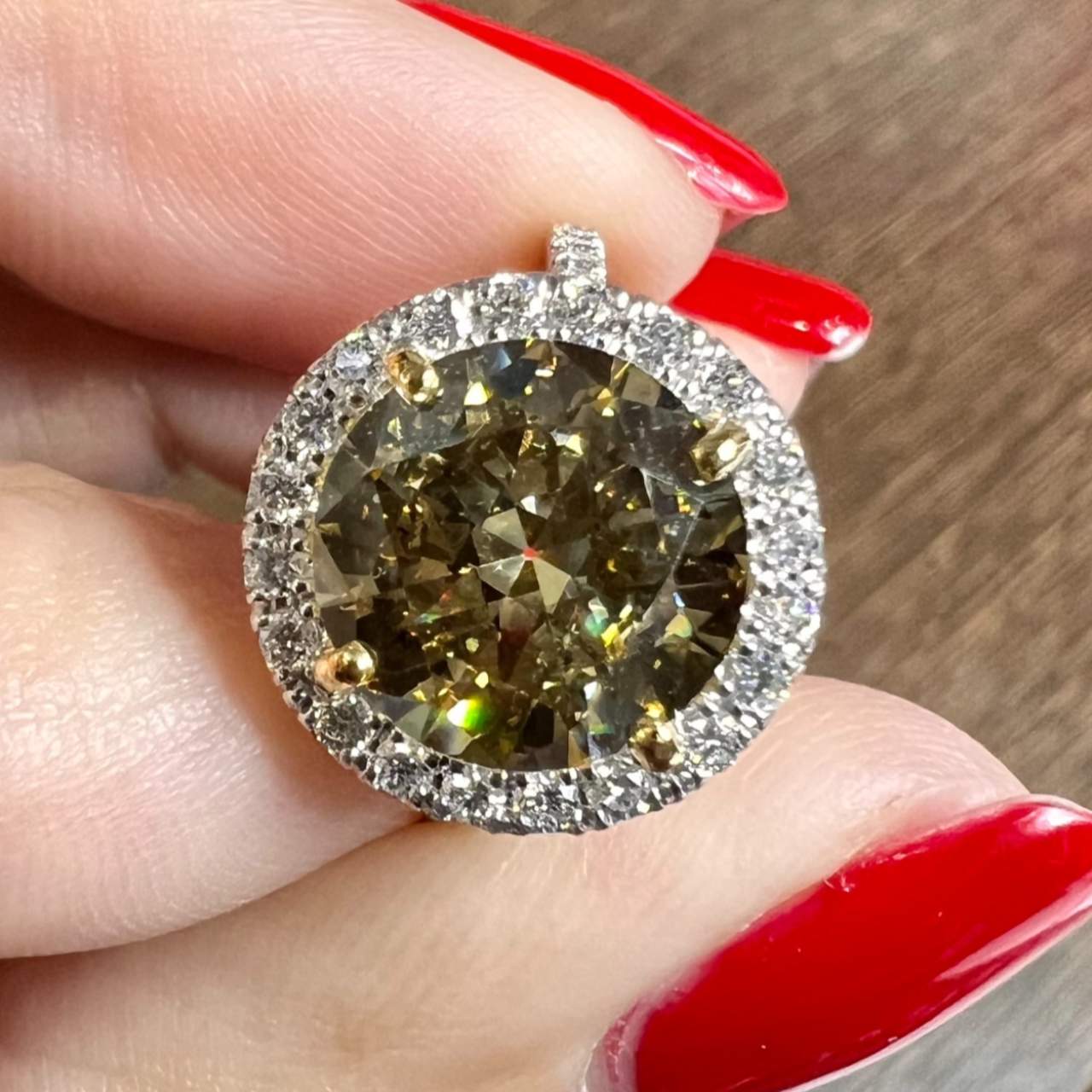 3.73 Ct GIA Certified Diamond Engagement Ring