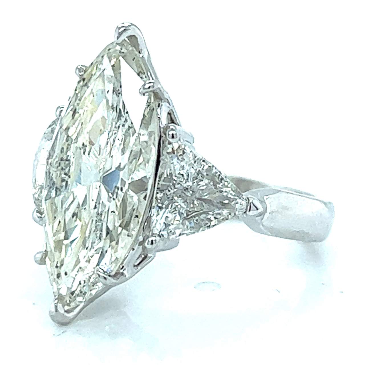 Platinum 6.04 Ct. Diamond Ring - Image 2