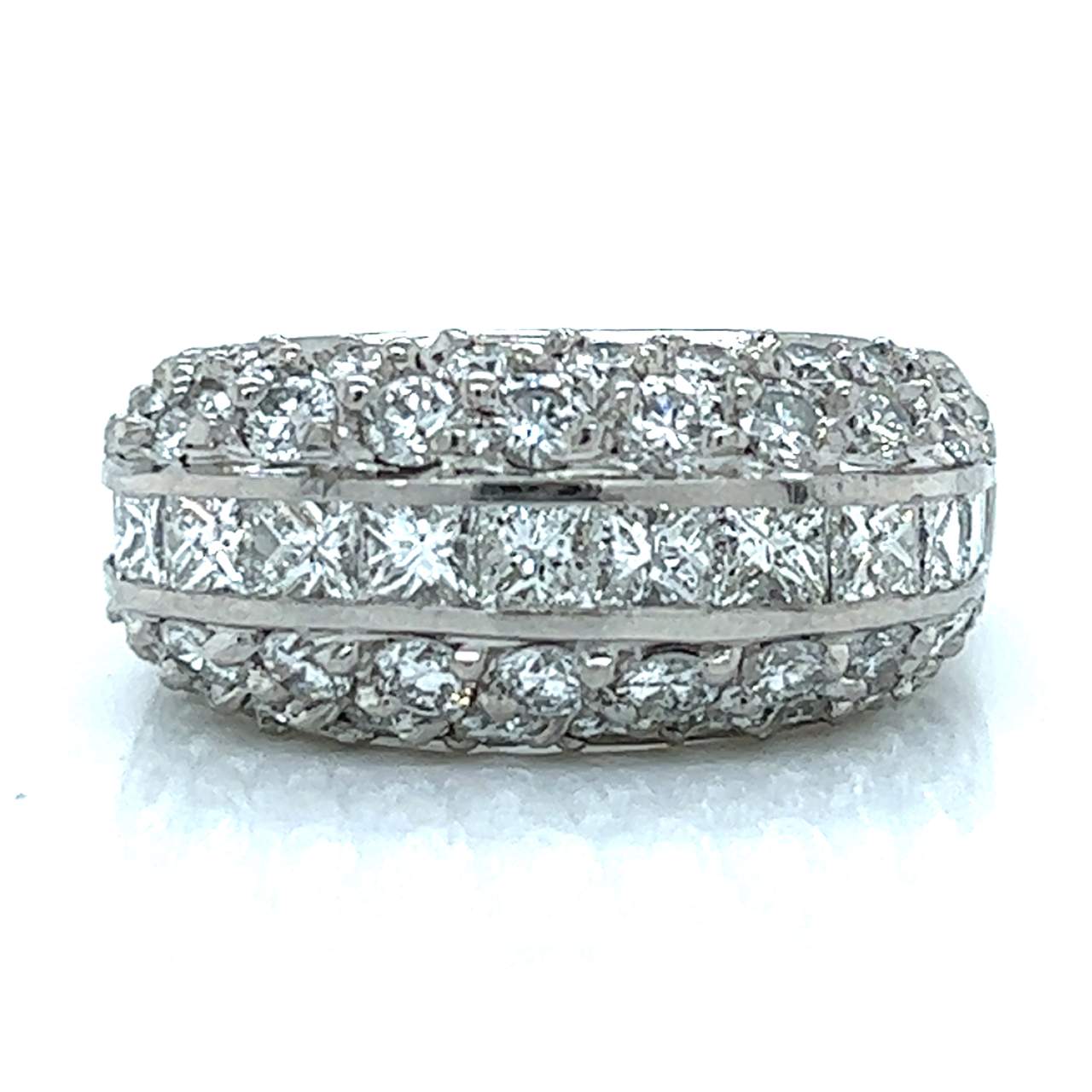 Platinum 3.70 Ct. Diamond Ring