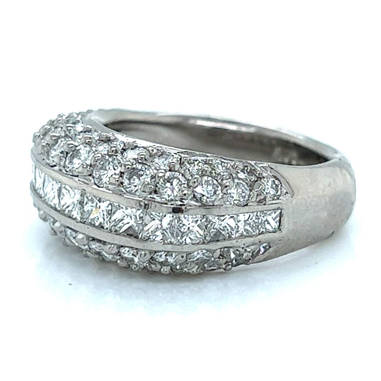 Platinum 3.70 Ct. Diamond Ring