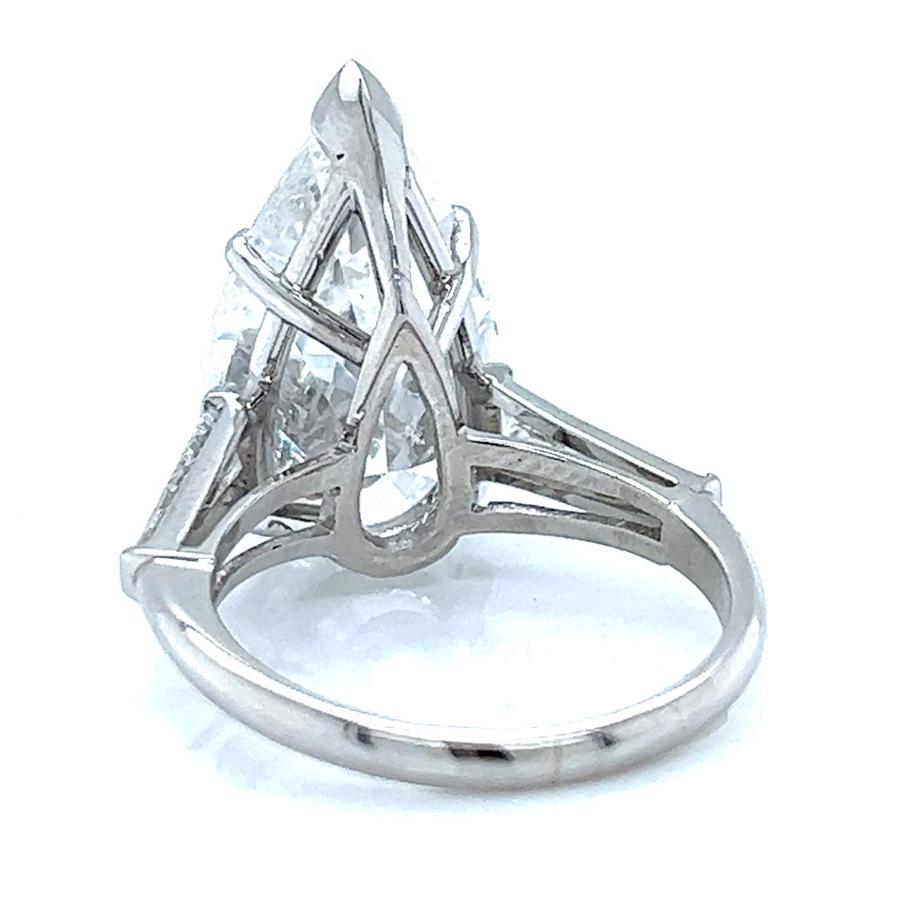 Platinum 8.85 Ct. Diamond Engagement Ring