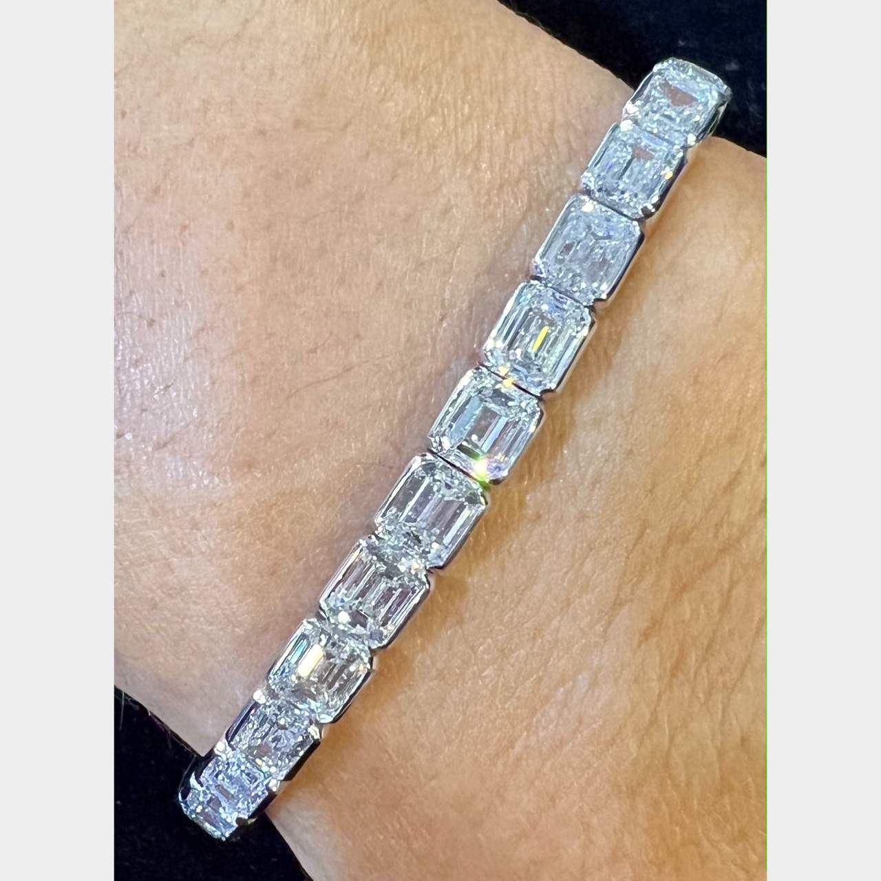 16.83 Ct Diamond Tennis Bracelet