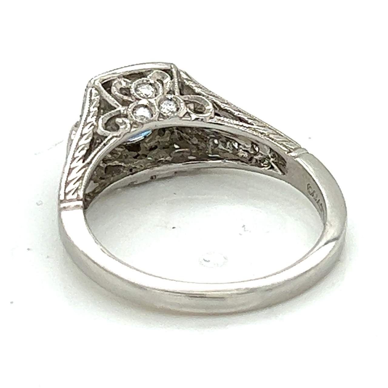 Platinum 0.99 Ct. Diamond Ring