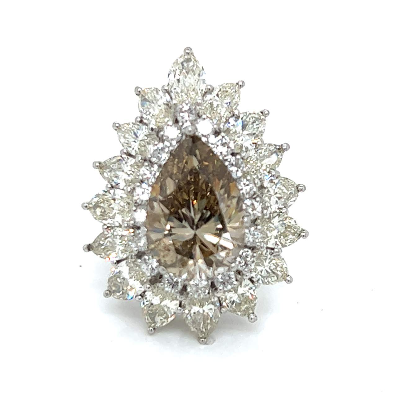 Platinum GIA Certified 6.58 Ct. Diamond Ring