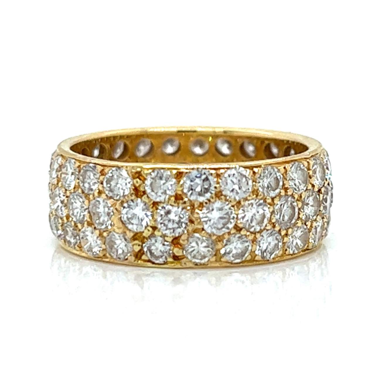 18K Yellow Gold 4.50 Ct. Diamond Ring