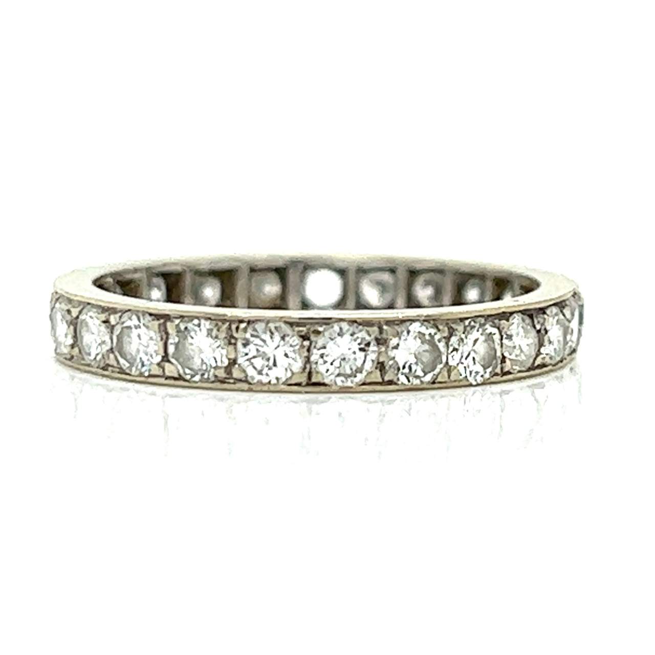 Platinum 1.40 Ct. Diamond Eternity Band