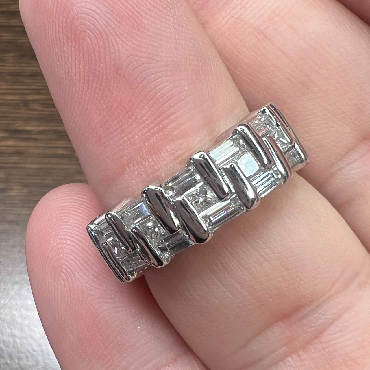 18K White Gold 1.70 Ct. Diamond Ring