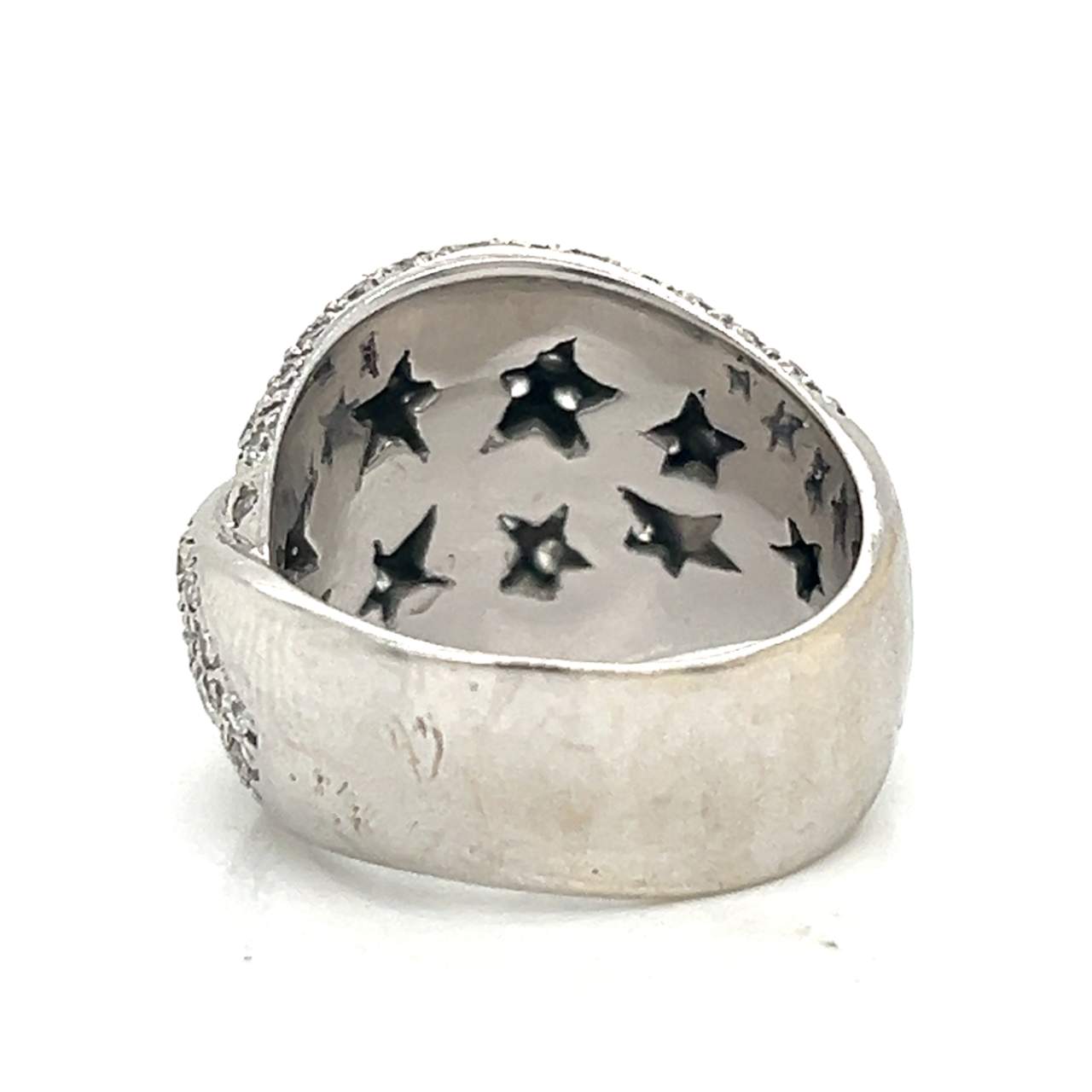 14K White Gold 3.25 Ct. Diamond Ring
