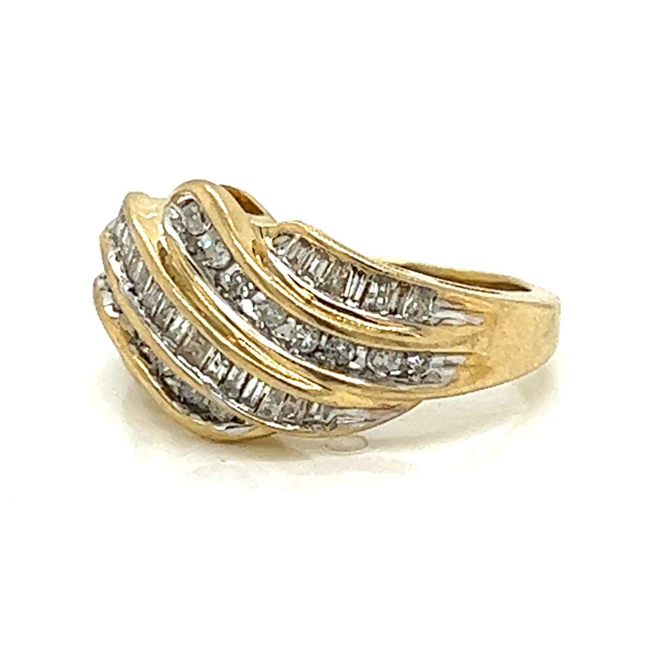 10K Yellow Gold 1.00 Ct. Diamond Ring