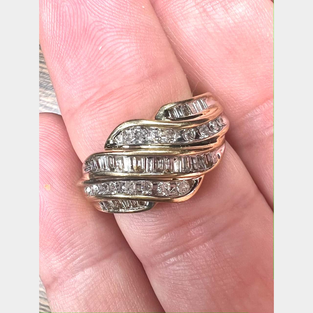 10K Yellow Gold 1.00 Ct. Diamond Ring