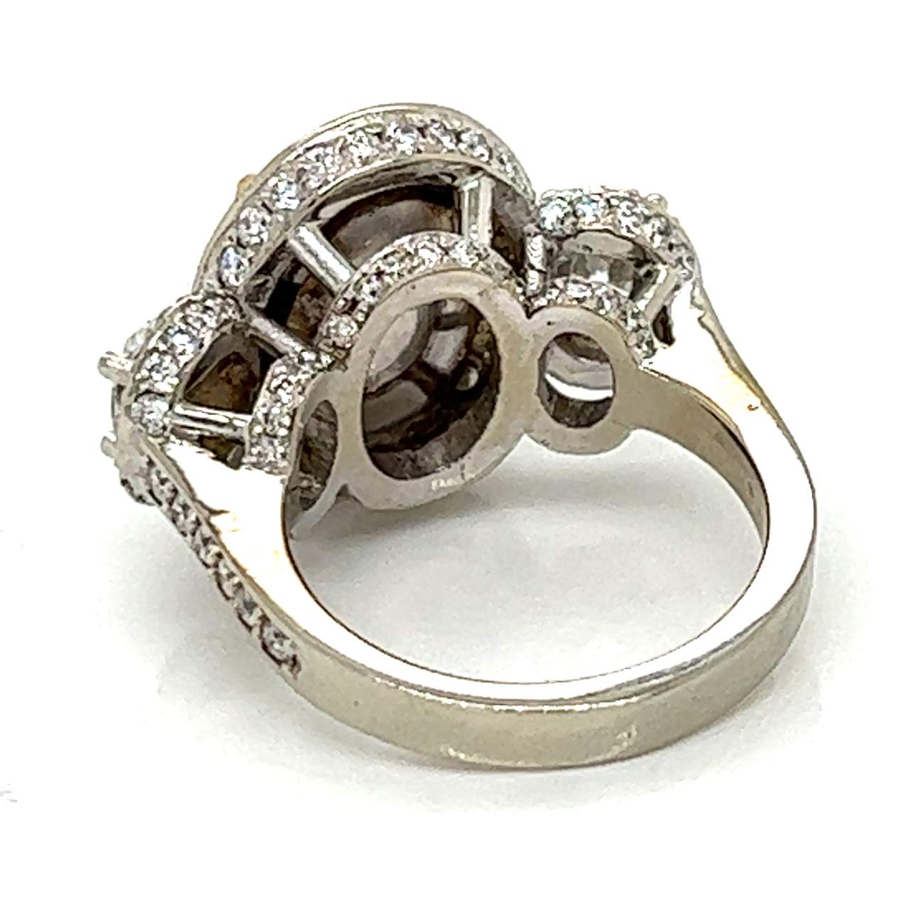 Platinum & 18K GIA Certified 3.90 Ct. Fancy Yellow Diamond Ring - Image 3