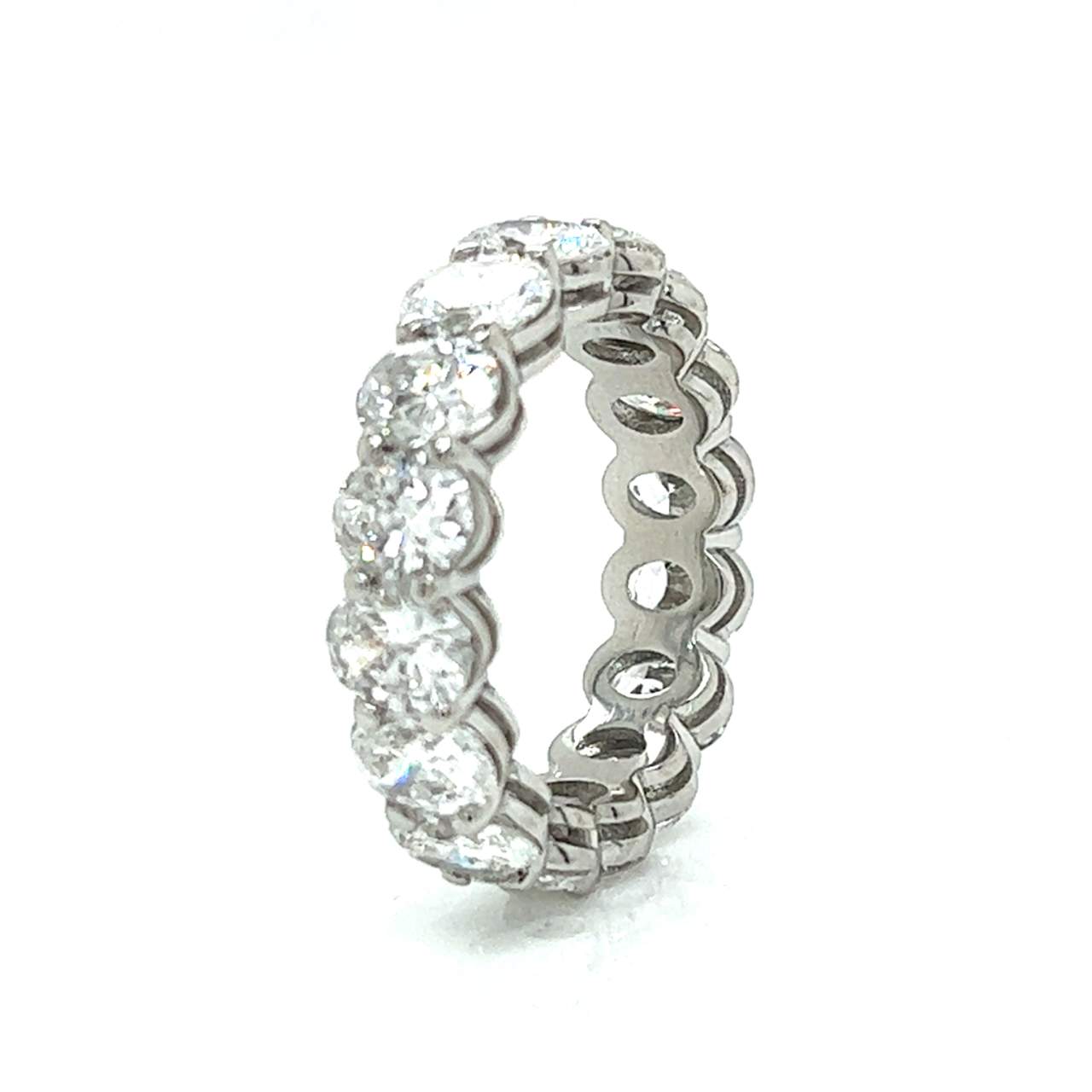 Platinum 6.50 Ct. Diamond Eternity Band